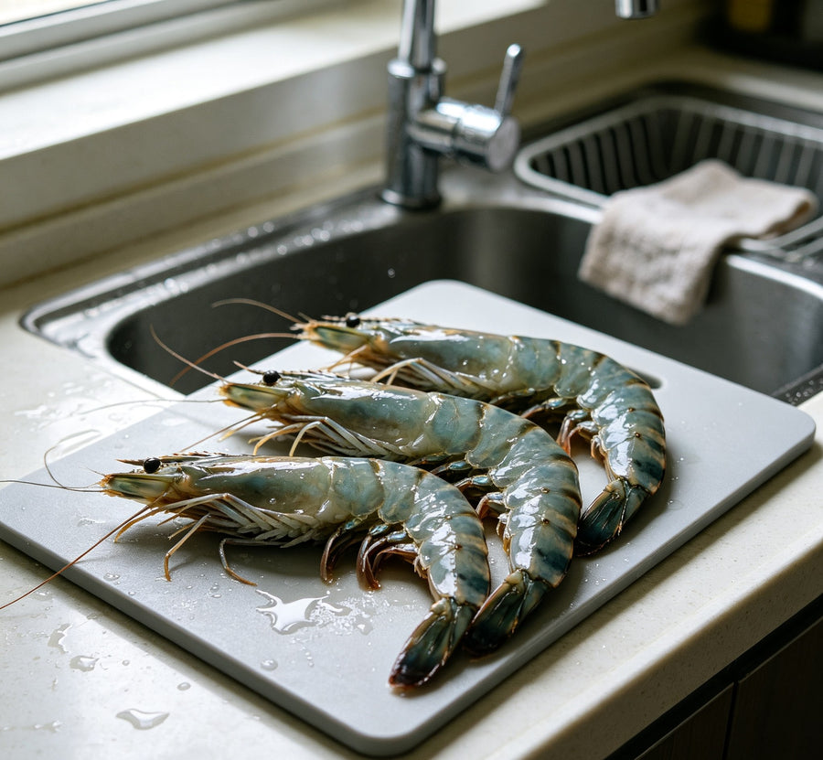 Chilled Prawns with Citrus