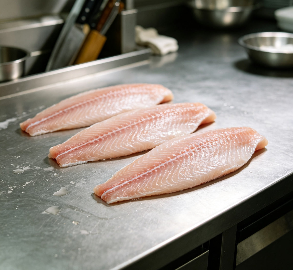 Seared & Fresh Fish Fillets
